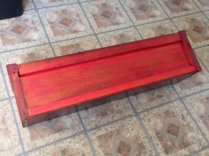 Heartbreak Red with Golden Highlights