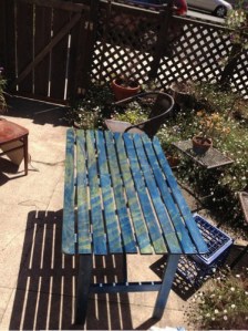 Painted with Wood Dye