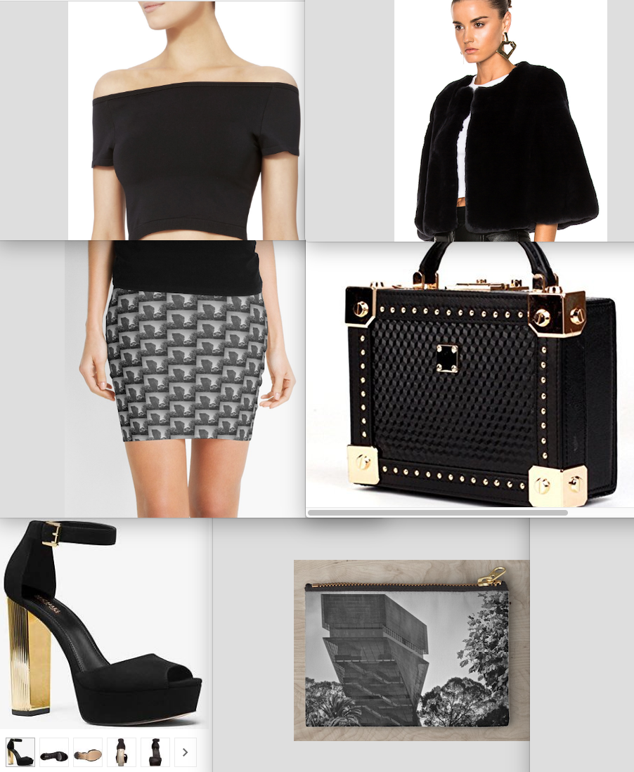 Lynda Anne Art Recommendations for De Young Museum Mini Skirt
